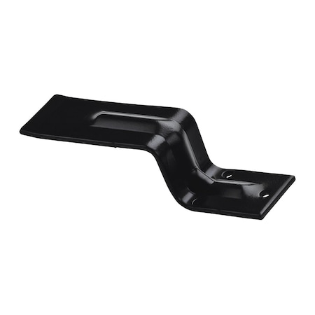 National Hardware National Hardware 6-5/16 in. L Gloss Black Hot Rolled Steel Open Bar Holder 1 pk N351-503